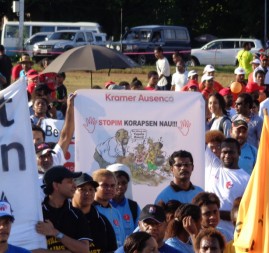 Kramer Ausenco PNG  Walks against Corruption