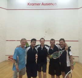 Kramer Ausenco Wantoks win the mid-week squash competition in Port Moresby