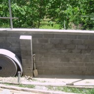 ADF Compound Fence & Retaining Wall