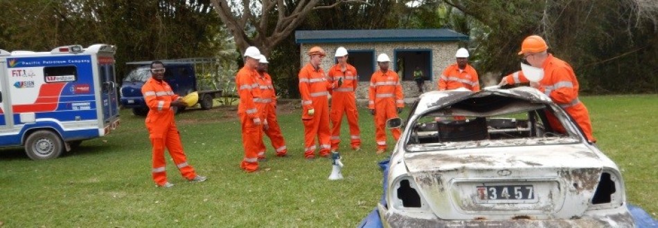 Nicholson Garae  of Kramer Ausenco Vanuatu Joins ProMedical Vanuatu Road Accident Rescue (RAR) Team