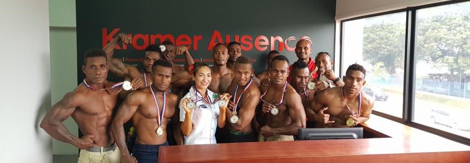 KA supports Solomon bodybuilders to 16 medals